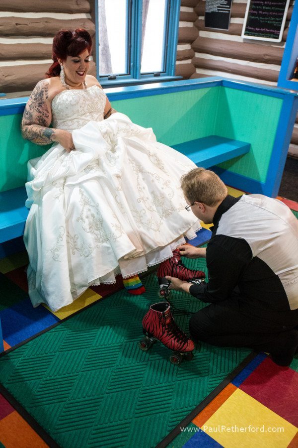 Petoskey, Northern Michigan church Wedding Knights of Columbus Photography Rockabilly Pinup
