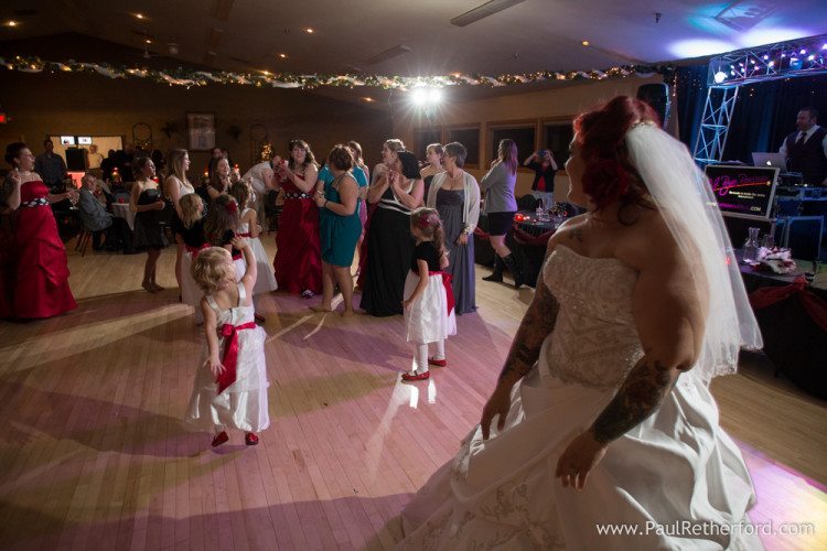 Petoskey, Northern Michigan church Wedding Knights of Columbus Photography Rockabilly Pinup