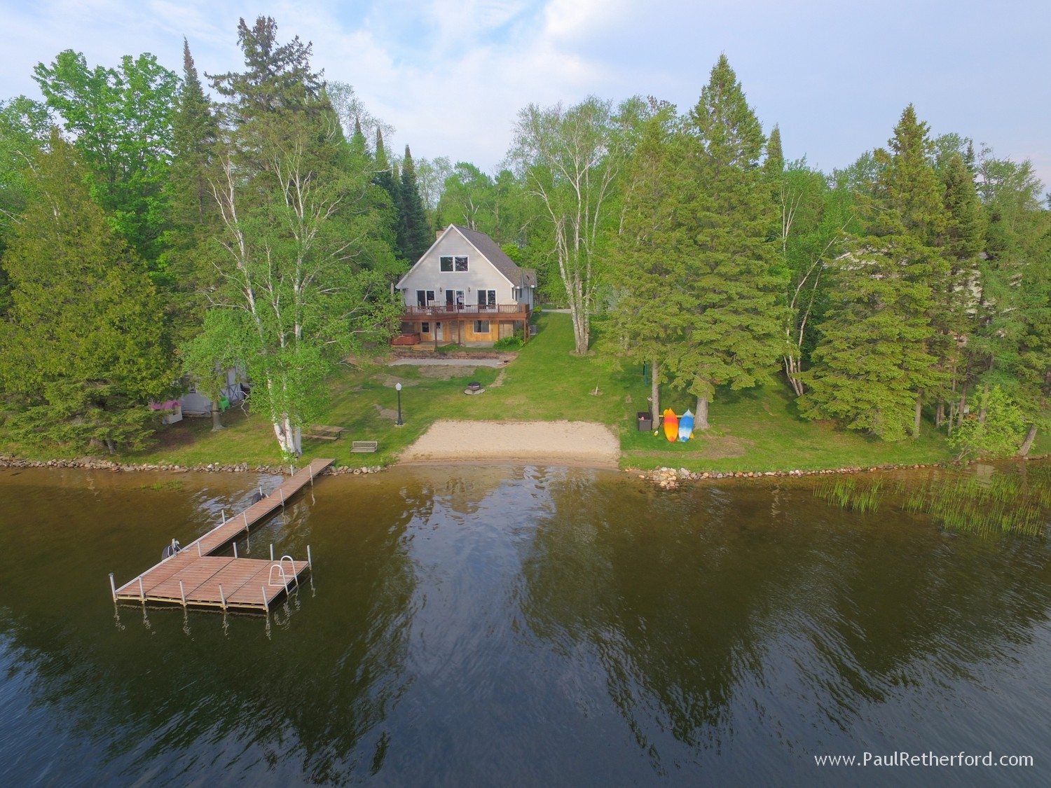 Wildwood Lake Wolverine Real Estate Photography