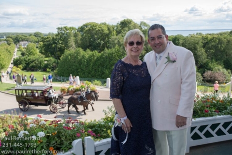 Grand Hotel Mackinac Island West Porch Wedding Photography