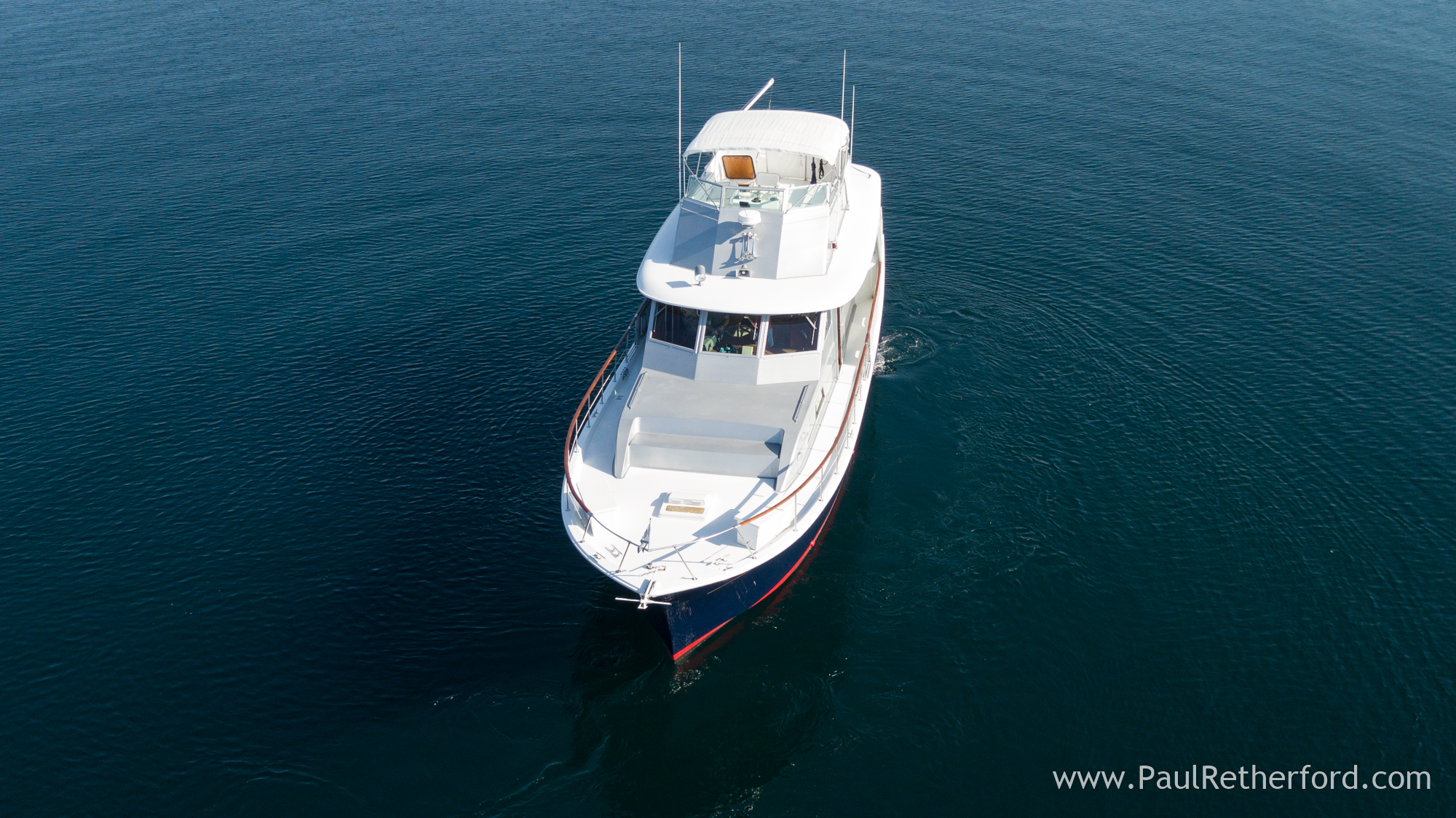 Northern Michigan yacht boat photography broker sales drone photo