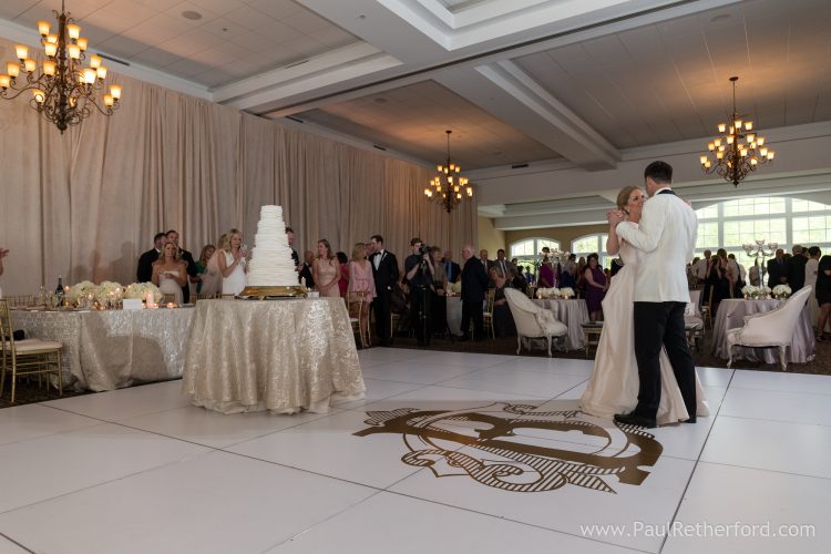 bay harbor yacht club wedding photo