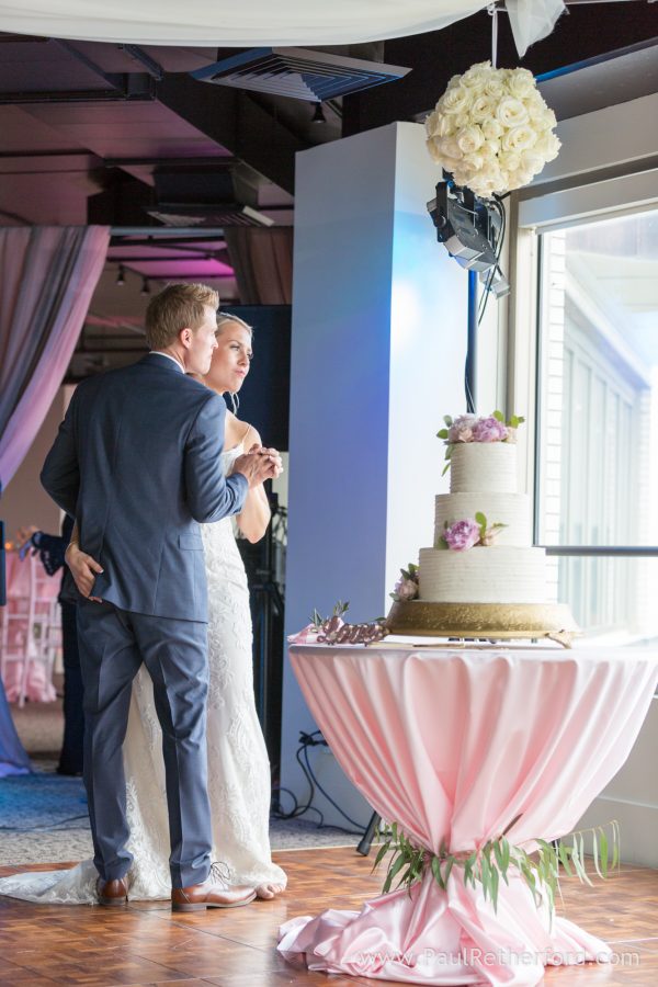 first dance the loft bay harbor wedding photo