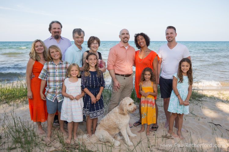 Harrisville Northern Michigan Lake Huron beach family photography