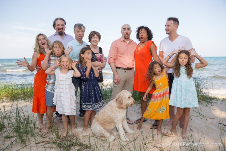 northern michigan family photo