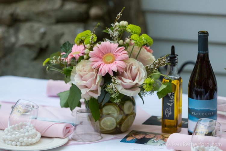 birthday party flower photo