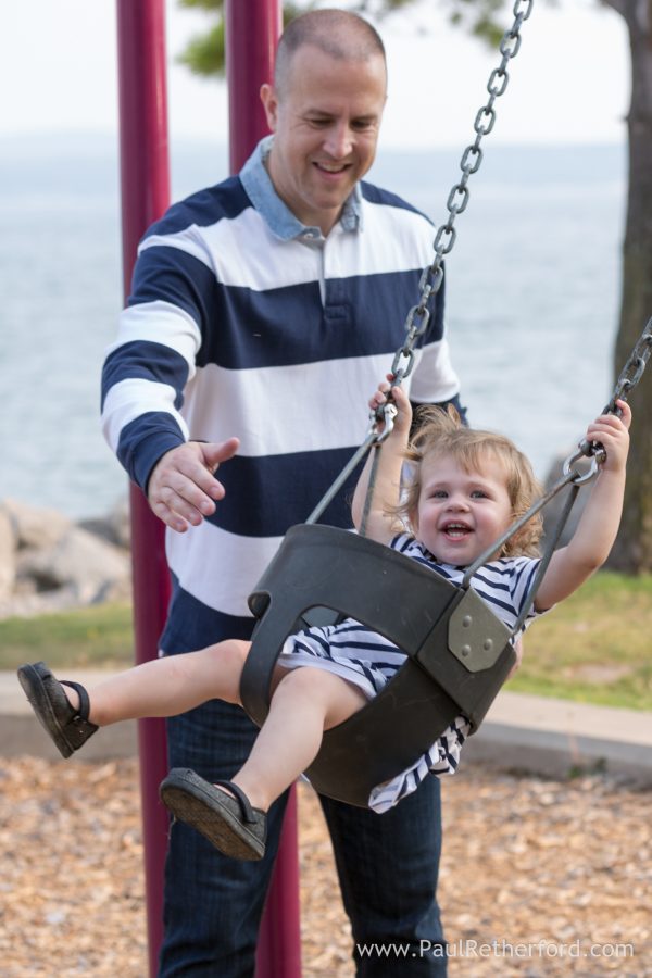 Petoskey Michigan Bayfront Park family photography 