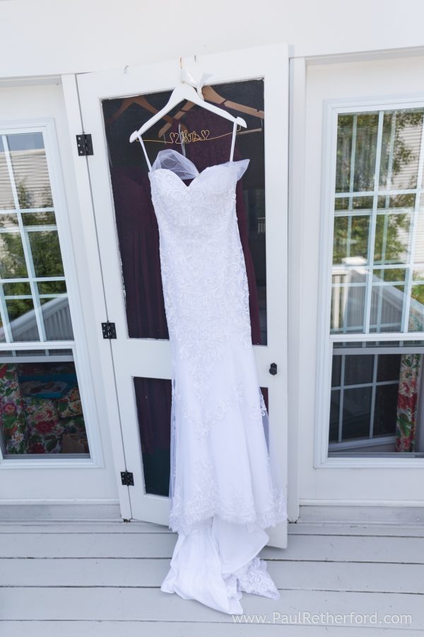 dress wedding mackinac island photo
