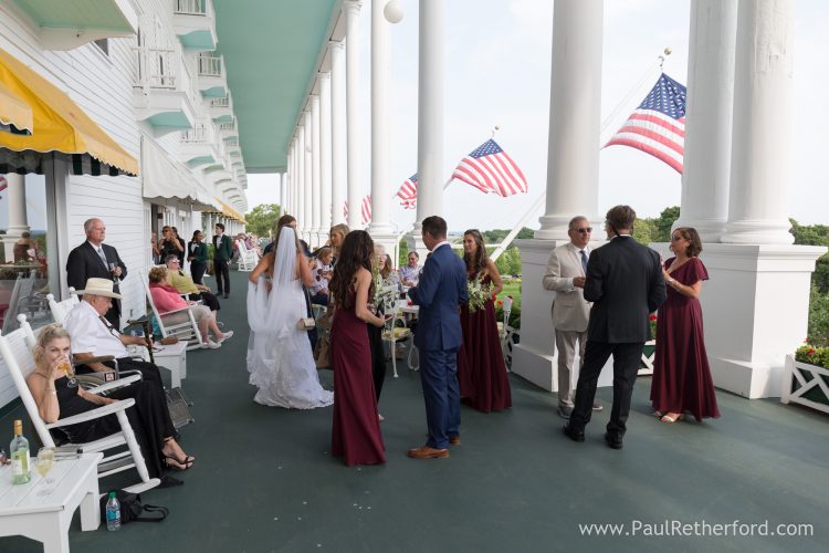 Mackinac Island Wedding Petoskey Michigan reception Photography