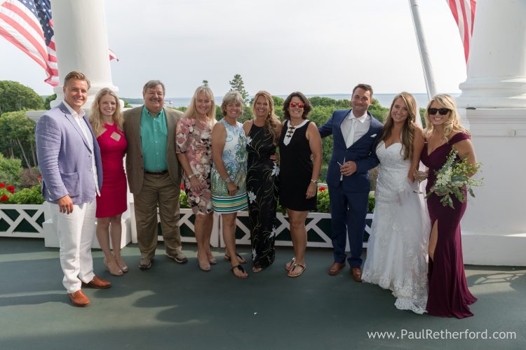 Mackinac Island Wedding Petoskey Michigan reception Photography