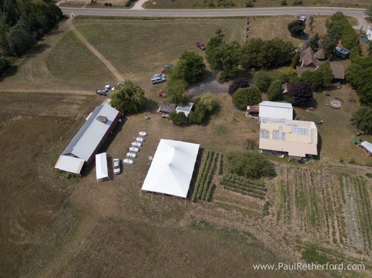 petoskey michigan bear river livery wedding photo