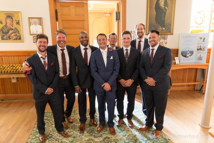 wedding ste anne church photo