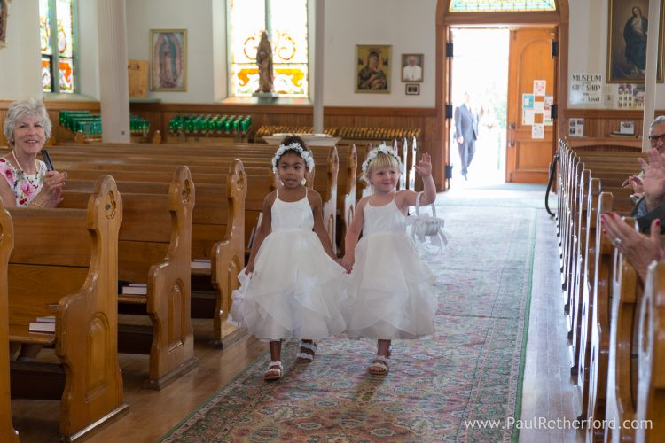 ste anne church wedding photo
