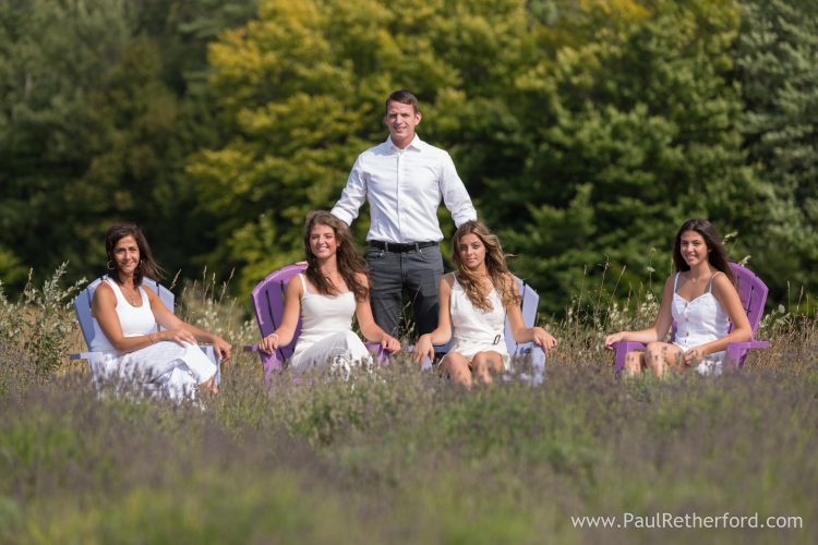 lavender hill farm family photo