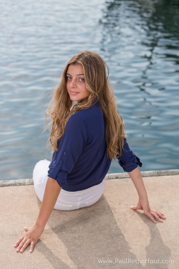 senior photo northern michigan