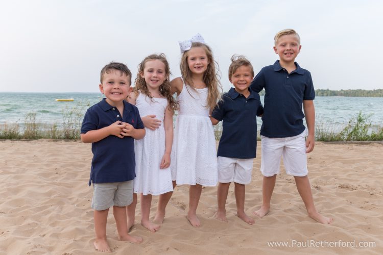 mullet lake family photo