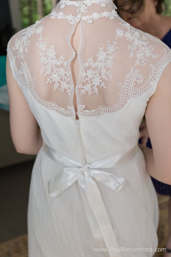 wedding dress northern michigan photo