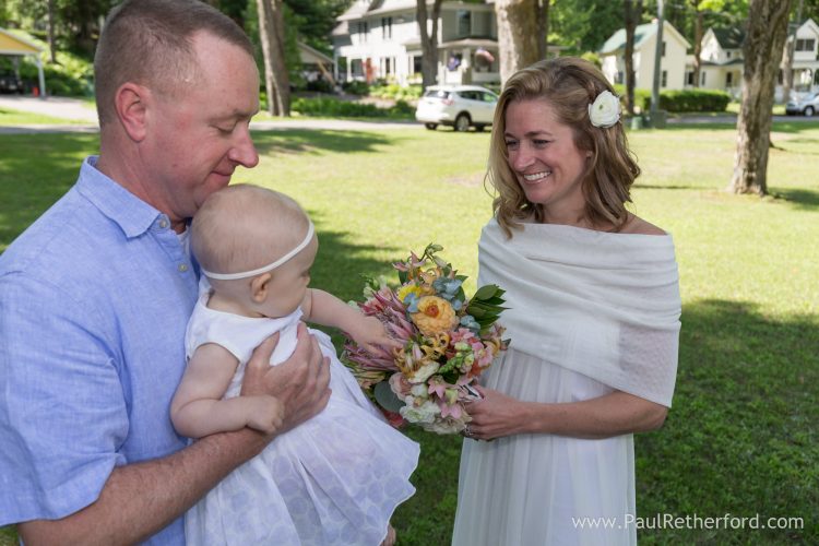 family wedding bay view michigan photo