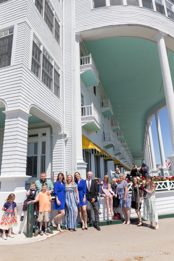 Family Photography Lilac Festival Grand Hotel Mackinac Island