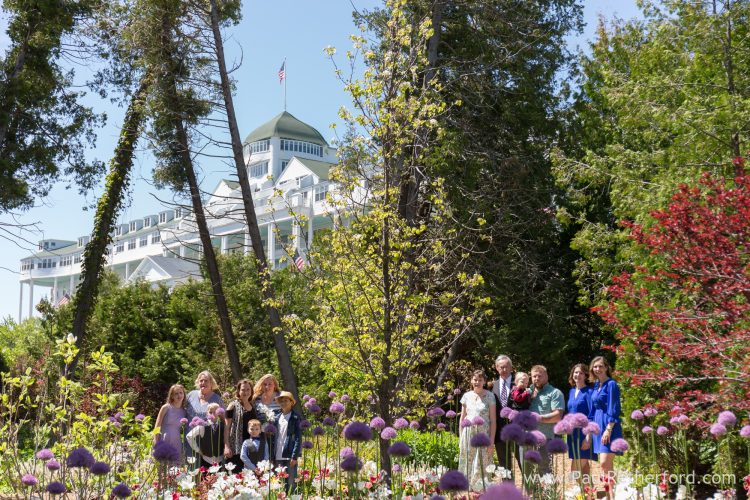 Family Photography Lilac Festival Grand Hotel Mackinac Island