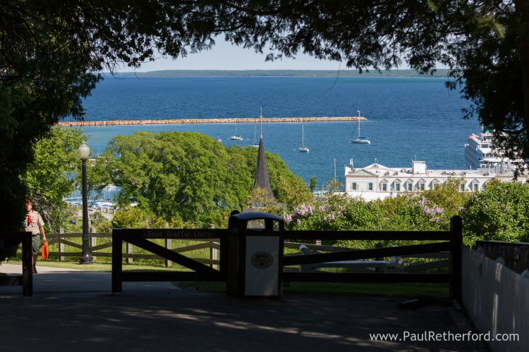 mackinac island views photo
