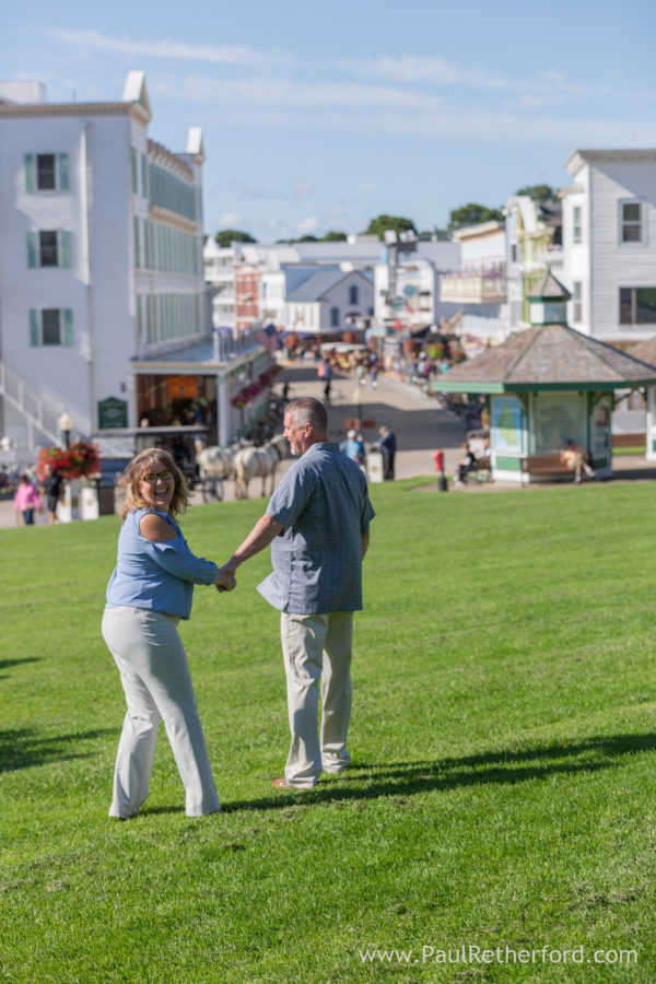 downtown mackinac island photo