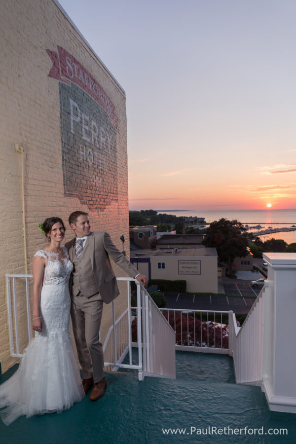perry hotel wedding petoskey michigan