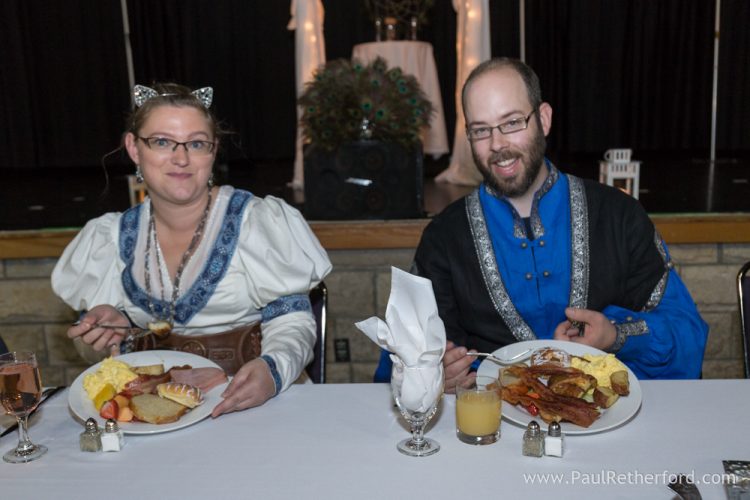 breakfast for dinner wedding catering photo