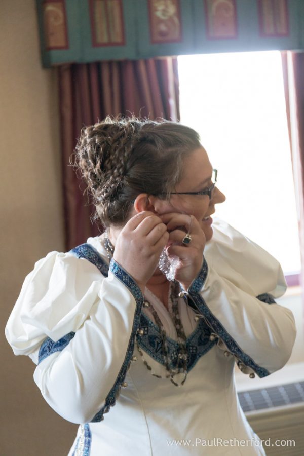 medieval bride clothing photo