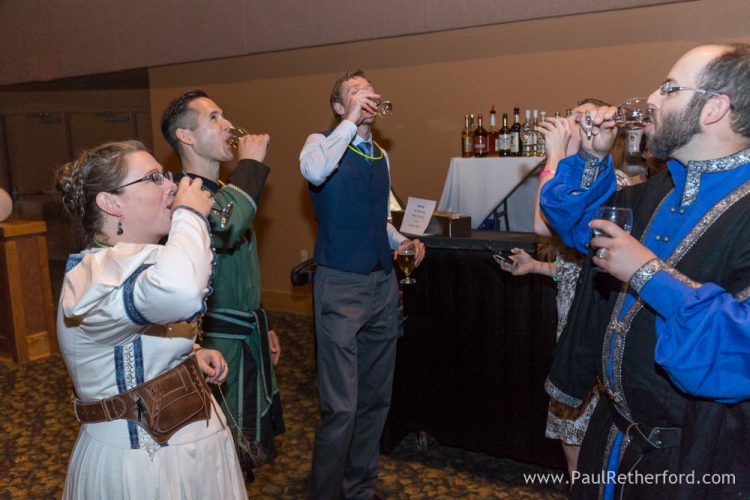 Medieval Wedding Photography Kewadin Dreammaker Theater Sault Ste Marie