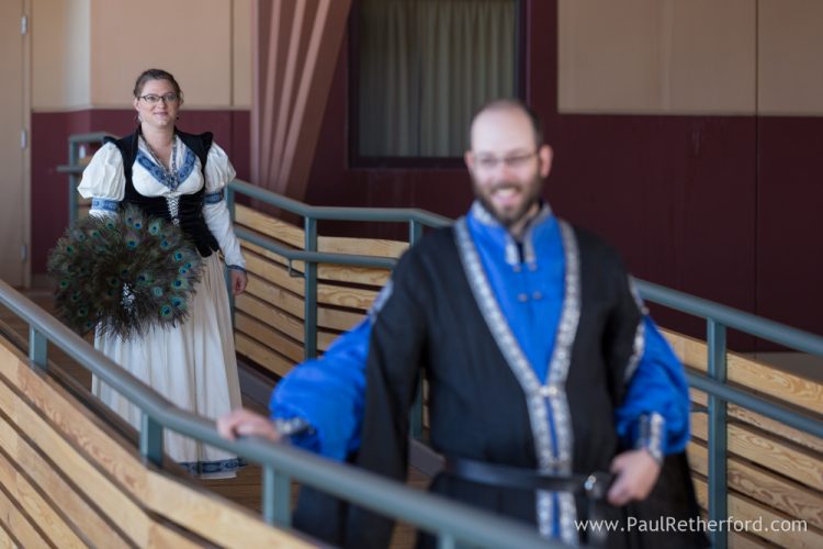 Medieval Wedding Photography Kewadin Dreammaker Theater Sault Ste Marie