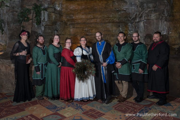 medieval wedding upper michigan photo