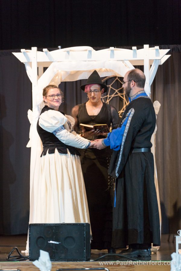 dreammakers theater wedding photo
