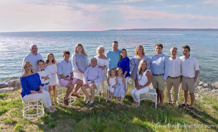 East Park Bay Harbor family photography portrait lake michigan