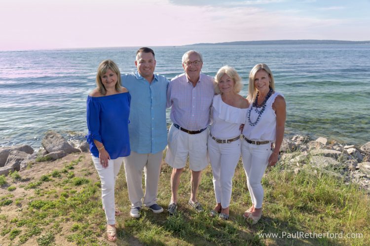 lake michigan family photo northern michigan