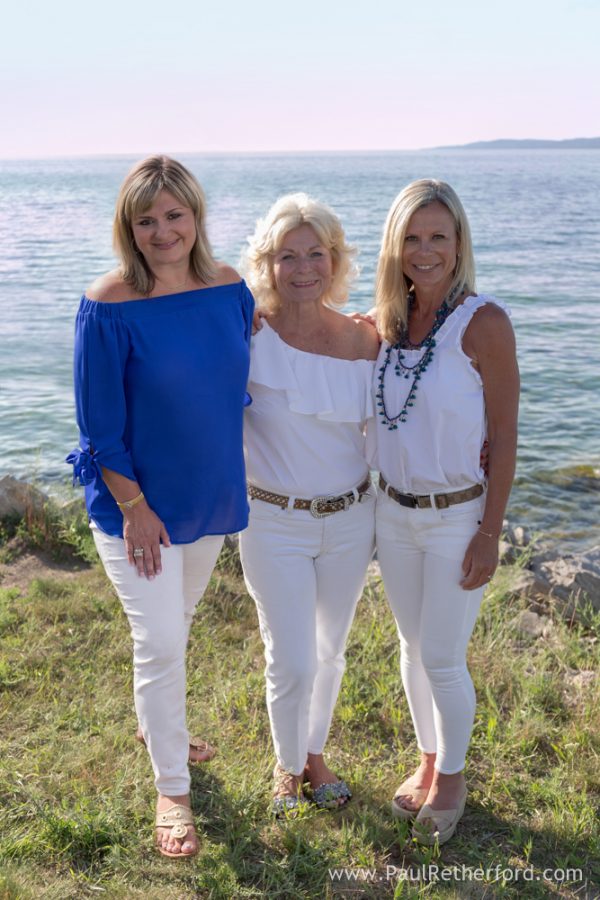 lady photo lake michigan