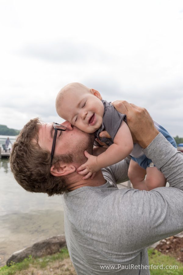 fun family photo northern michigan