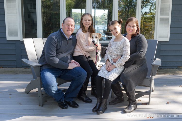 family lake house photo