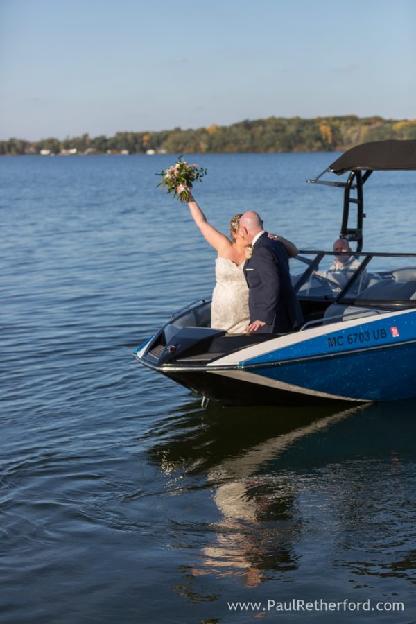 water wedding gun lake michigan photo
