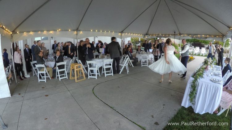 wedding day dance photo