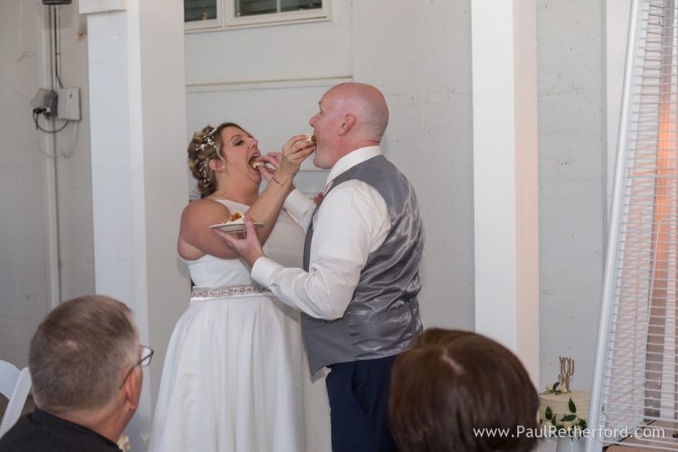 rise authentic wedding cake photo