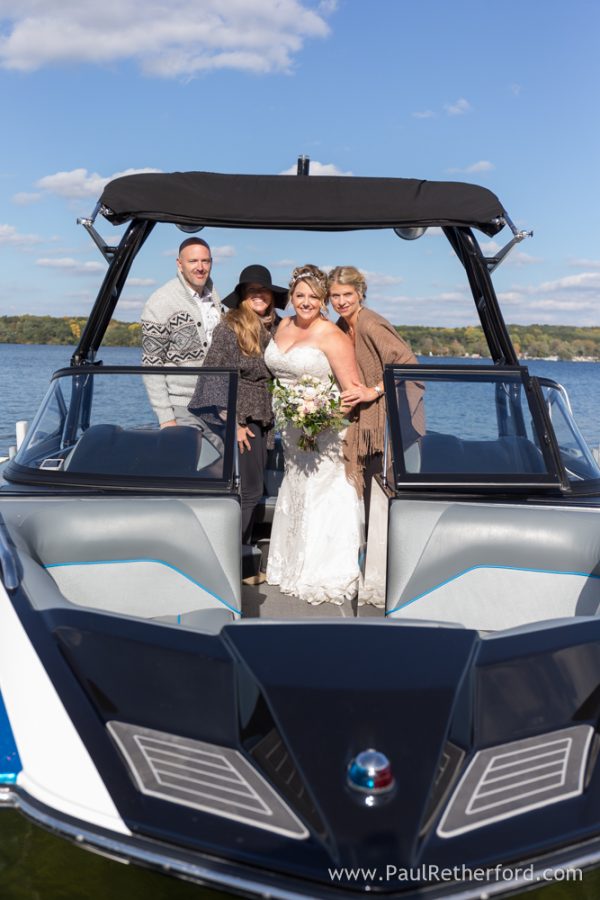 Gun Lake waterfront Wedding BoatHouse Villa Bay Pointe Inn Photography