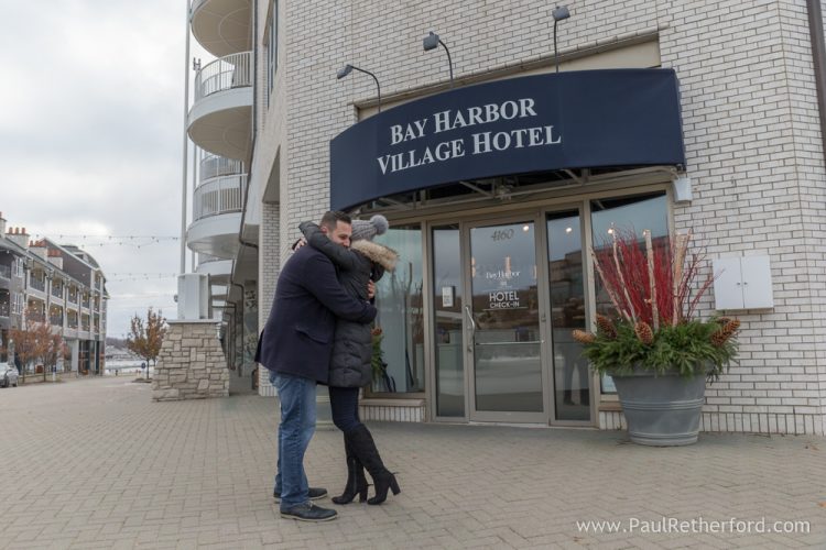 bay harbor michigan engagement wedding photo