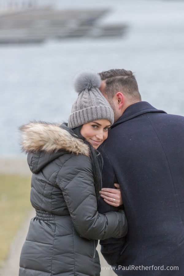 engagement photo northern michigan