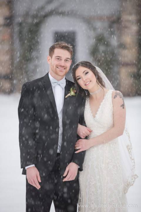 Winter Wedding Castle Farms Charlevoix New Years Eve