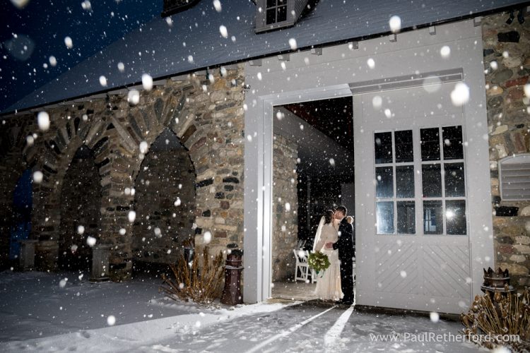 Winter Wedding Castle Farms Charlevoix New Years Eve
