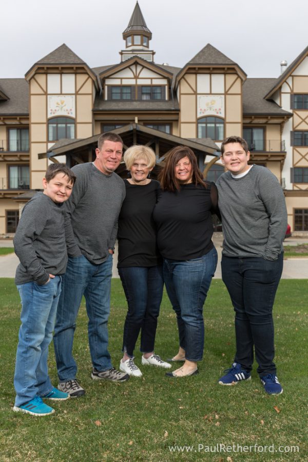 boyne mountain resort family photo session