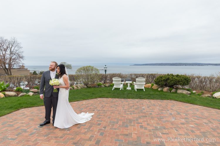 Spring outdoor Petoskey Stafford's Perry Hotel Wedding Photography