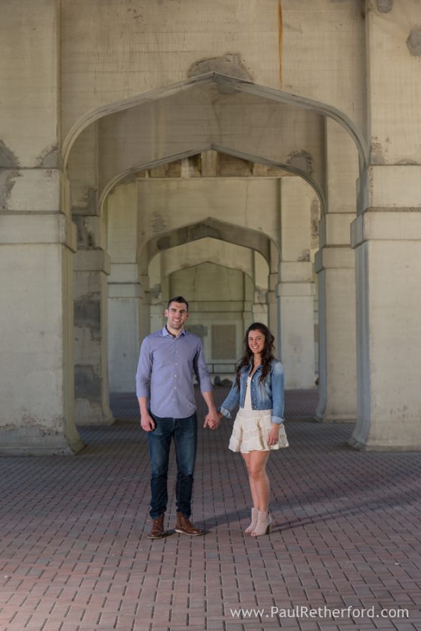 petoskey, michigan engagement photo