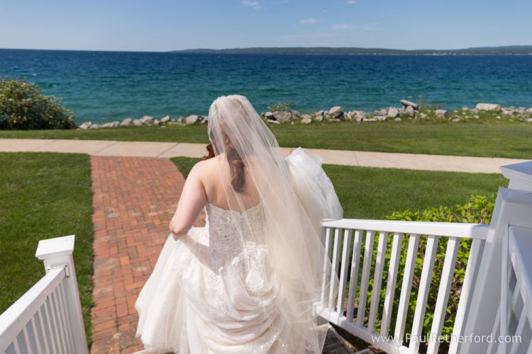 bay harbor wedding photo